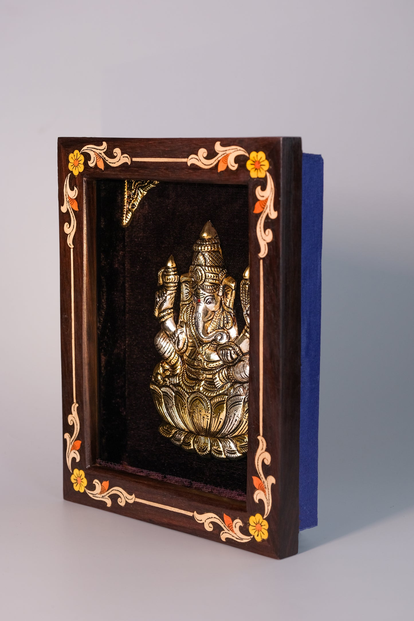 Ganesha Silver Photo Frame for Pooja Room